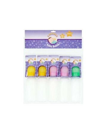 Pretty Cherubs Baby Bottle 250ml Silicone 