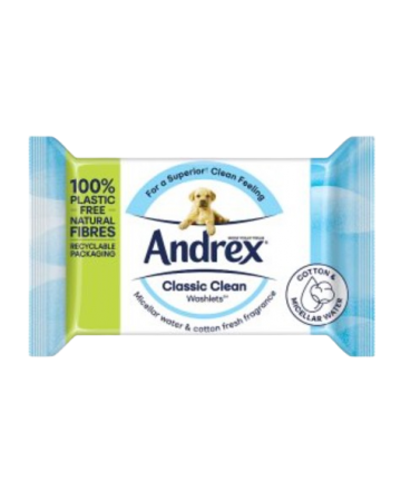 Andrex Classic Clean Washlets 36's 
