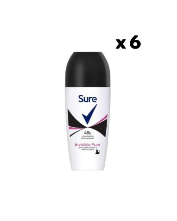 Sure Invisible Pure Roll On 50ml